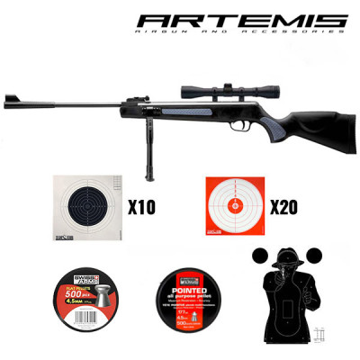 Carabine à plomb Artemis GR1600W 40 joules - Cal. 4.5 mm - 4.5 mm