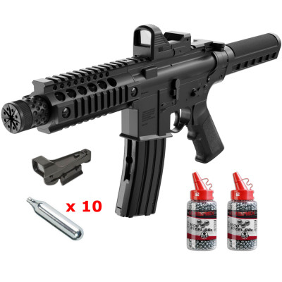 Pack Pistolet XBG 4,5mm CO2 UMAREX 19BBs + 1500 billes + 10