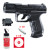 Pack Complet Pistolet P99 DAO Walther 6mm Airsoft Blowback 6mm 2j